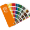 A RAL color board.