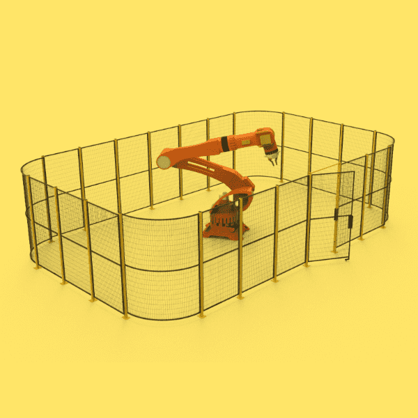 A complete set of machine guarding system