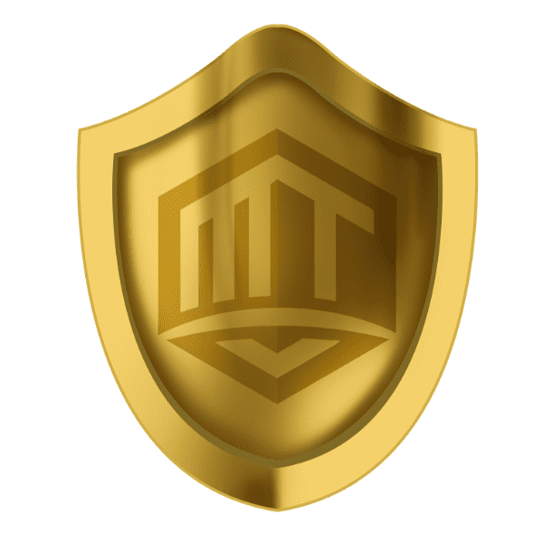 The golden shield is laser printed with Metan logo.