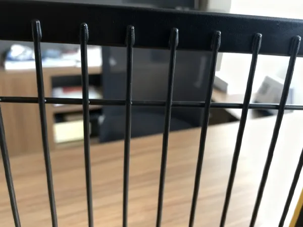 Details of Black Fence Frames in Machine Guarding Systems