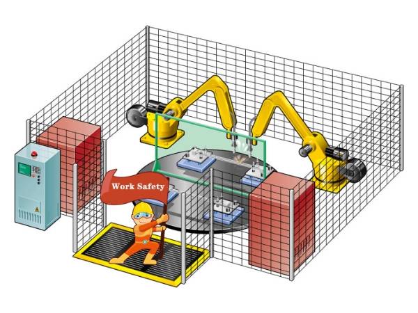 Standard compliance machine guarding system for safe production