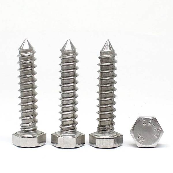 3 wood screws and a nut