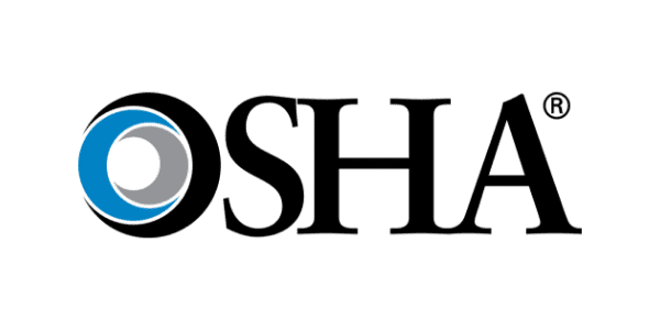 Logo image is showing OSHA standard.