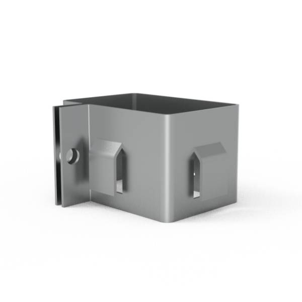Frame fixing clamp for swing door installation